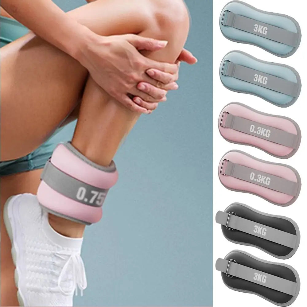 Tobilleras y muñequeras con peso para entrenamiento - Muscle Home