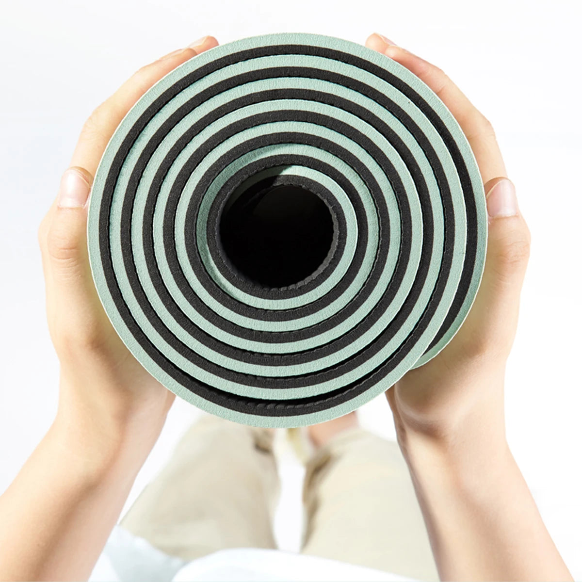 Esterilla de yoga antideslizante para pilates y movilidad - Muscle Home