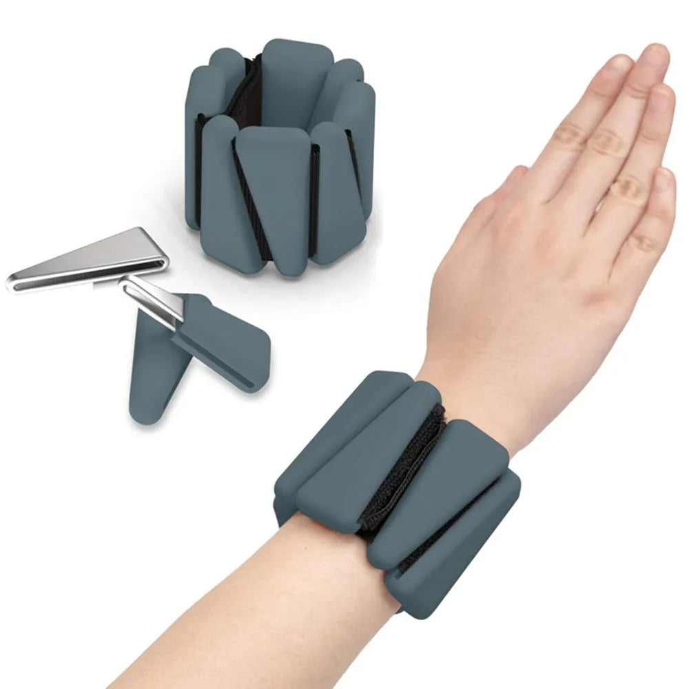 Tobilleras y muñequeras con peso para entrenamiento - Muscle Home