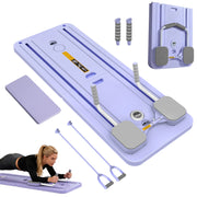 Tabla fitness plegable para core, flexiones y pilates - Muscle Home
