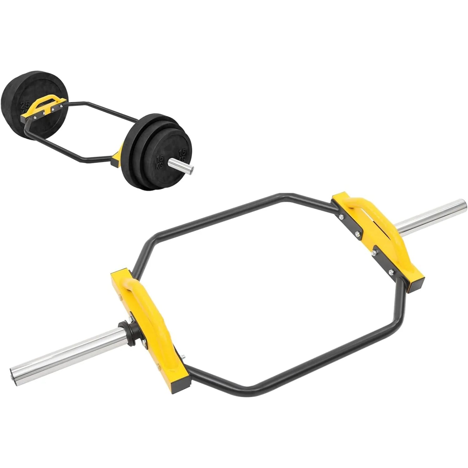 Barra hexagonal para peso muerto y fuerza - Muscle Home