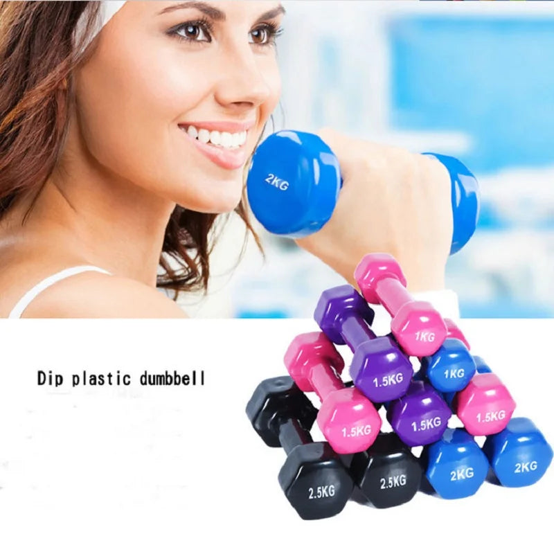 Mancuerna individual antideslizante para fuerza - Muscle Home
