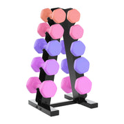 Rack de mancuernas de 5 niveles con capacidad 100 kg - Muscle Home