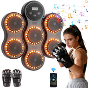 Máquina musical de boxeo de pared con guantes - Muscle Home