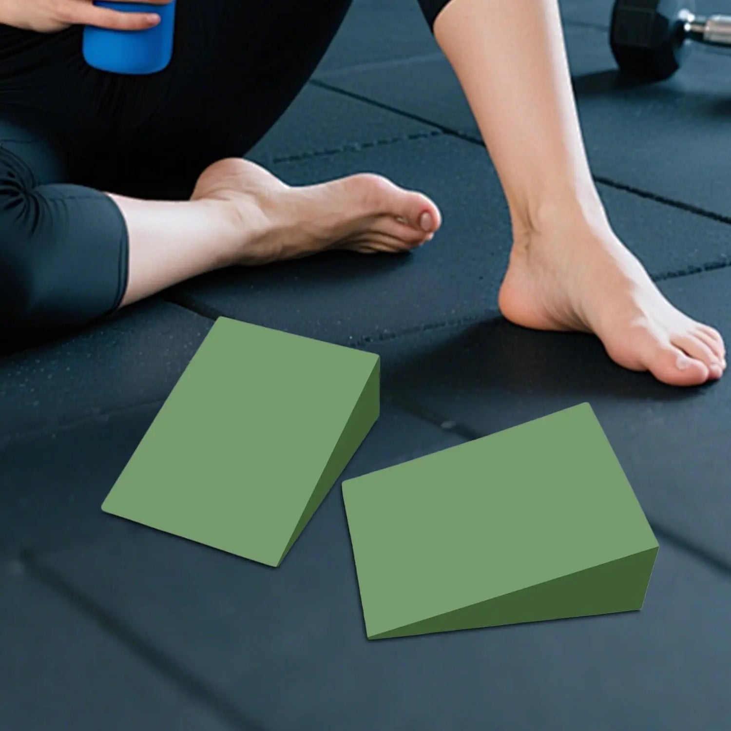 Cuña de yoga para apoyo, movilidad y sentadillas - Muscle Home