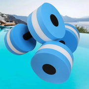 Mancuernas acuáticas de espuma para entrenamiento en piscina - Muscle Home