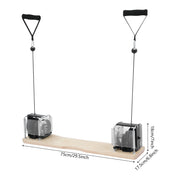 Estación compacta de entrenamiento de fuerza 75 cm - Muscle Home