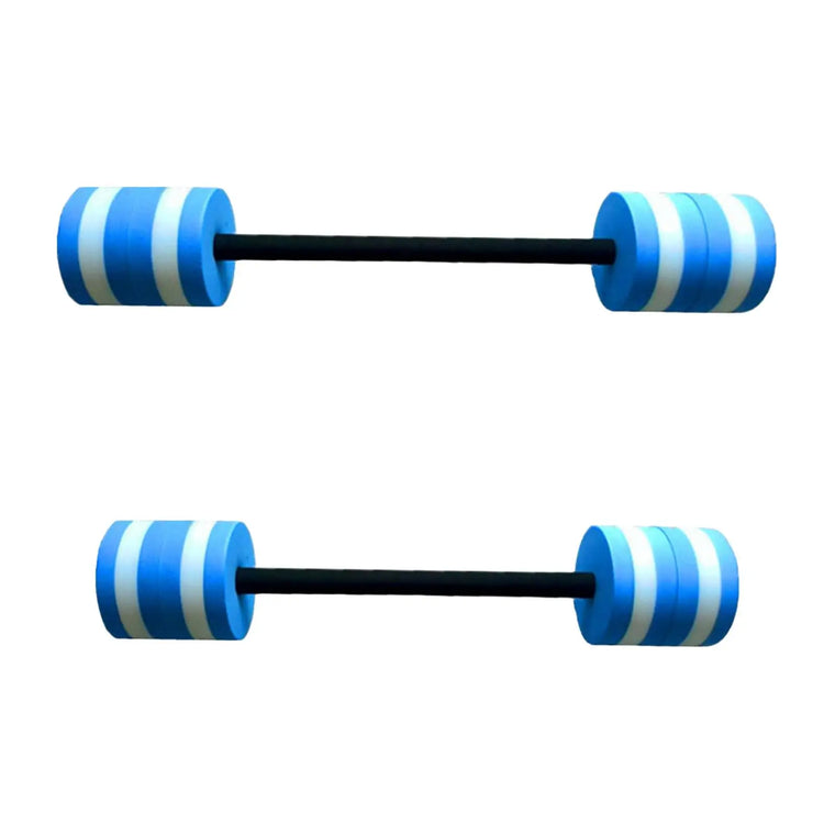 Mancuernas acuáticas de espuma para entrenamiento en piscina - Muscle Home