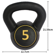 Kettlebell compacta para fuerza y entrenamiento funcional - Muscle Home