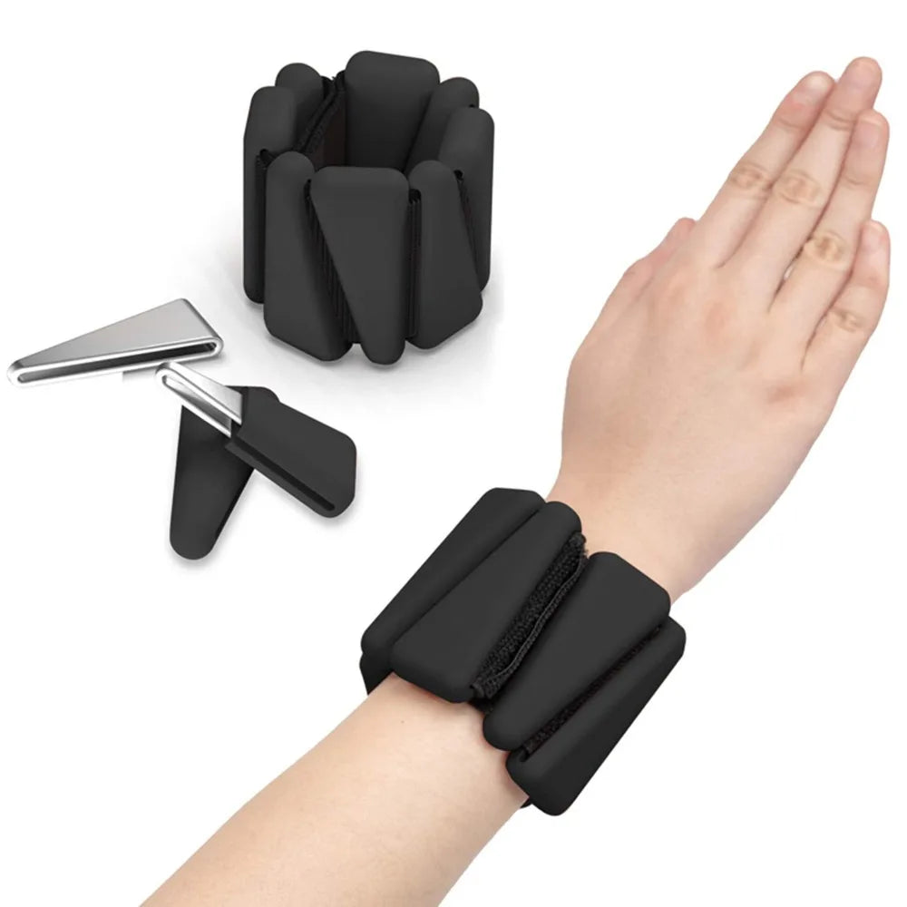 Tobilleras y muñequeras con peso para entrenamiento - Muscle Home