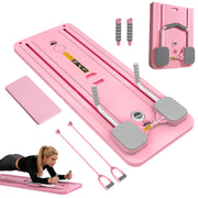Tabla fitness plegable para core, flexiones y pilates - Muscle Home