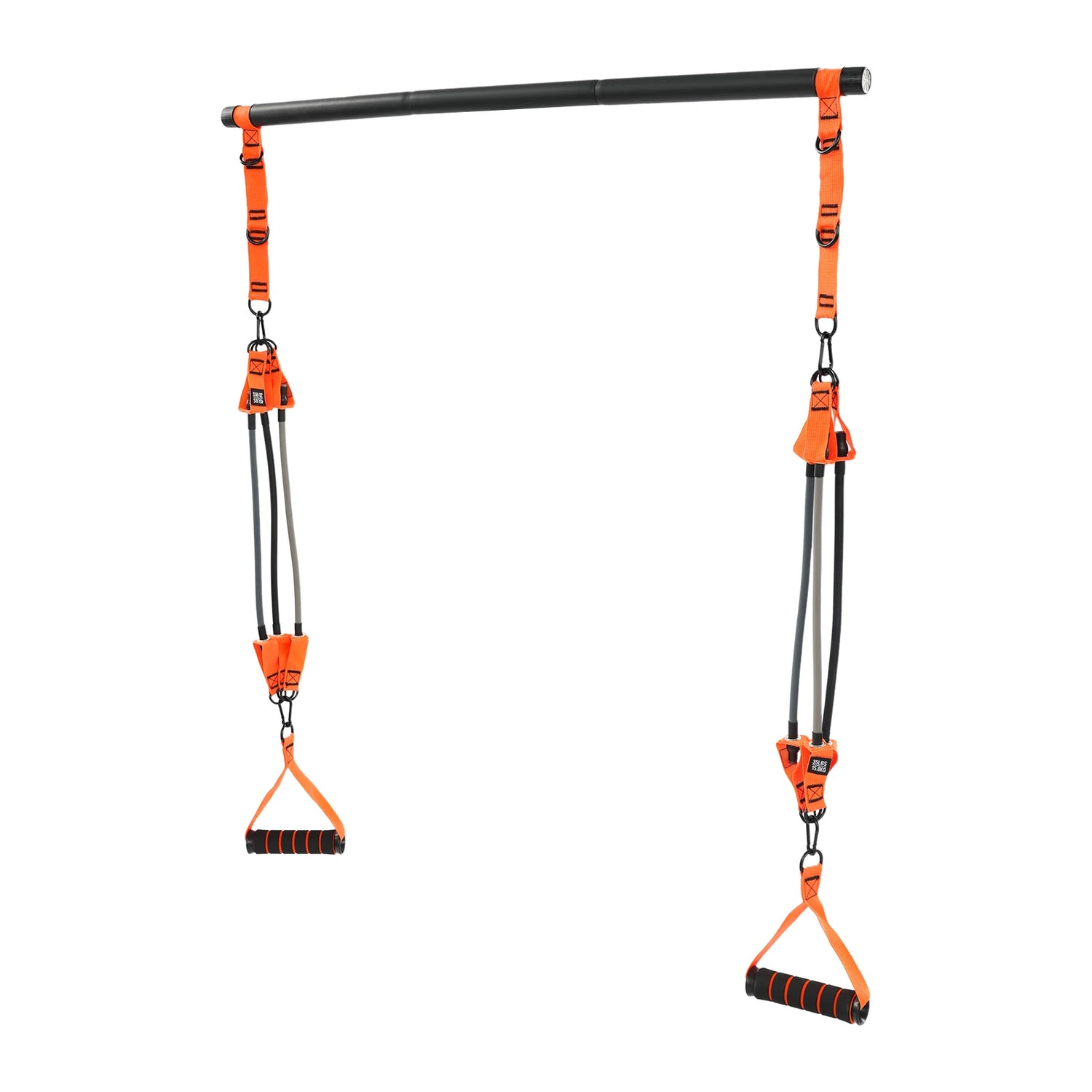 Set de bandas de resistencia para entrenamiento de fuerza - Muscle Home