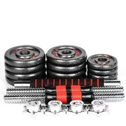 Set de mancuernas ajustables para entrenamiento de fuerza - Muscle Home