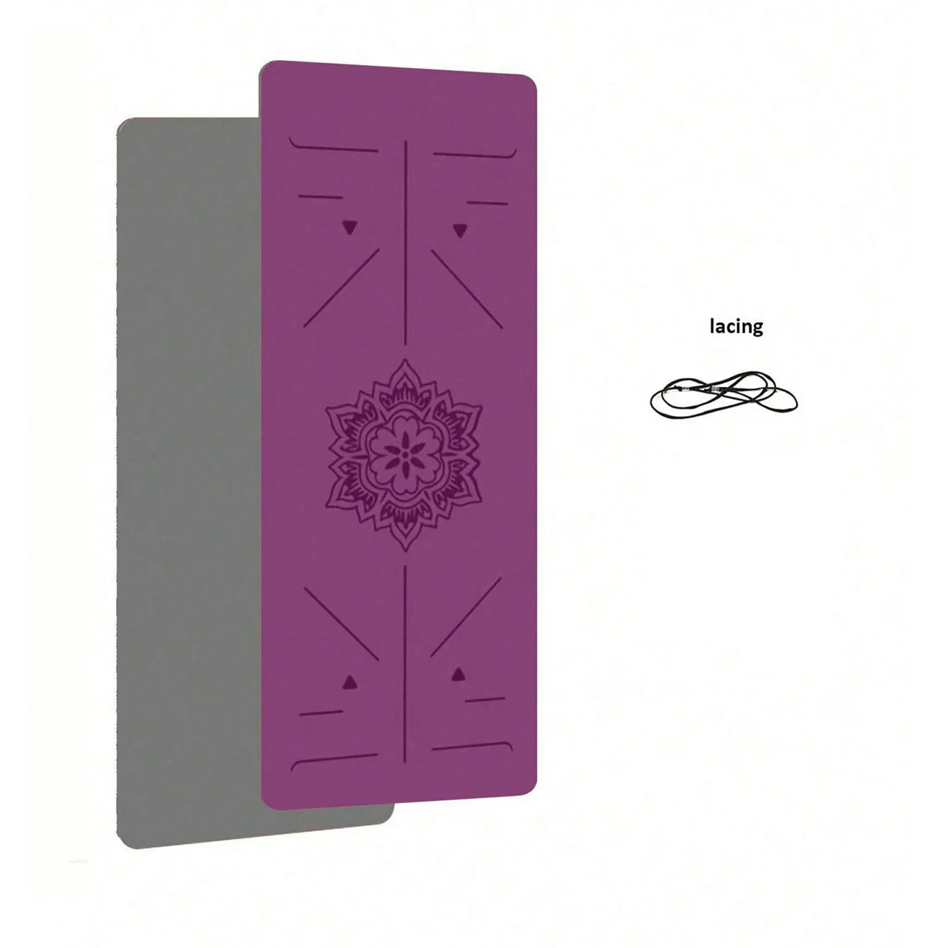 Esterilla de yoga antideslizante para pilates y movilidad - Muscle Home
