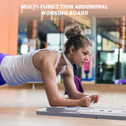 Tabla de flexiones multifunción para fuerza y core - Muscle Home