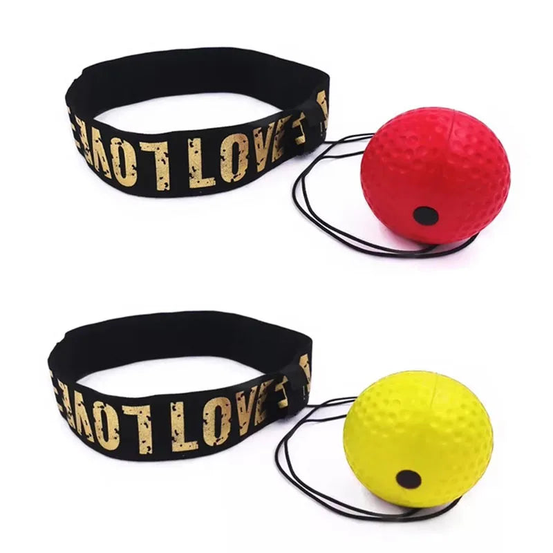 Pelota de reflejos para coordinación y cardio - Muscle Home