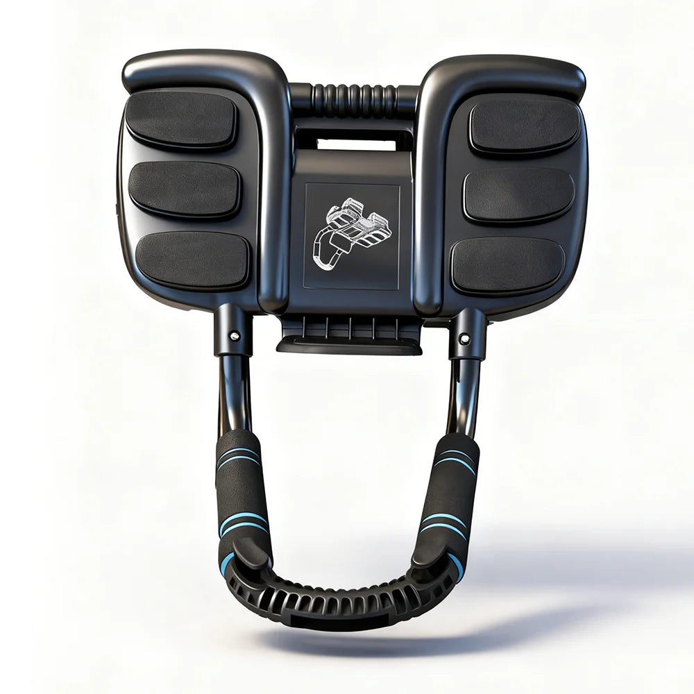 Rueda abdominal con retorno para entrenamiento de core - Muscle Home