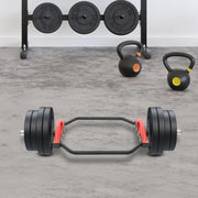 Barra hexagonal para peso muerto y fuerza - Muscle Home
