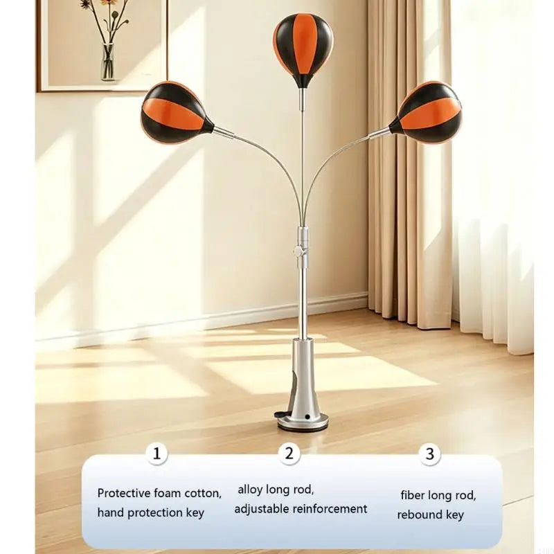 Pelota de reflejos para coordinación y cardio - Muscle Home