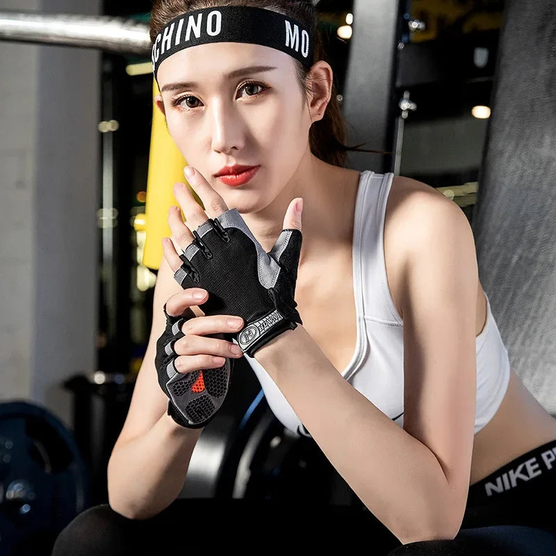 Guantes de entrenamiento para fuerza y agarre - Muscle Home