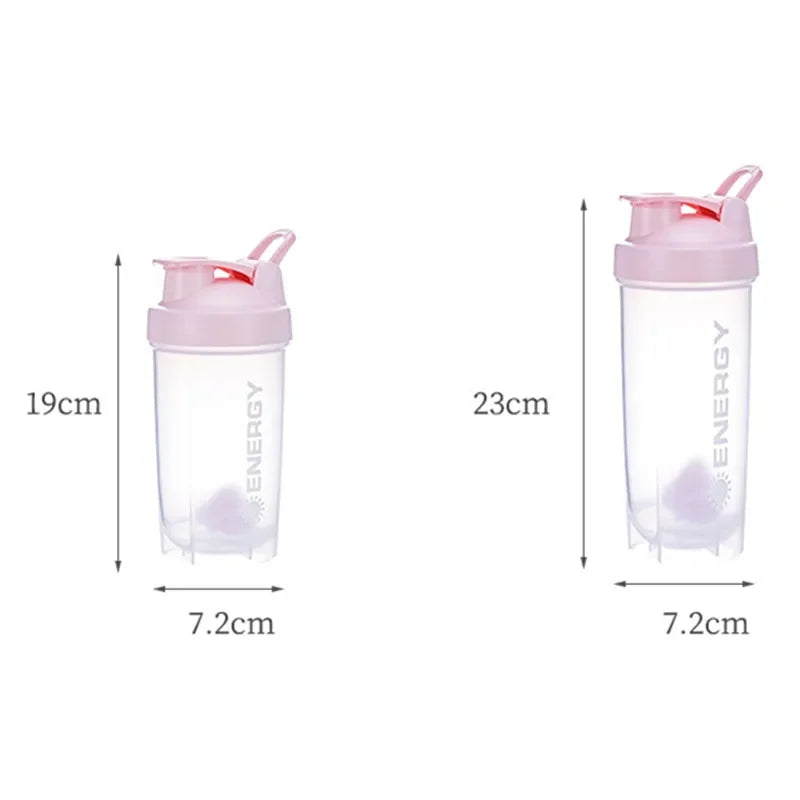 Shaker deportivo para proteína y entrenamiento - Muscle Home