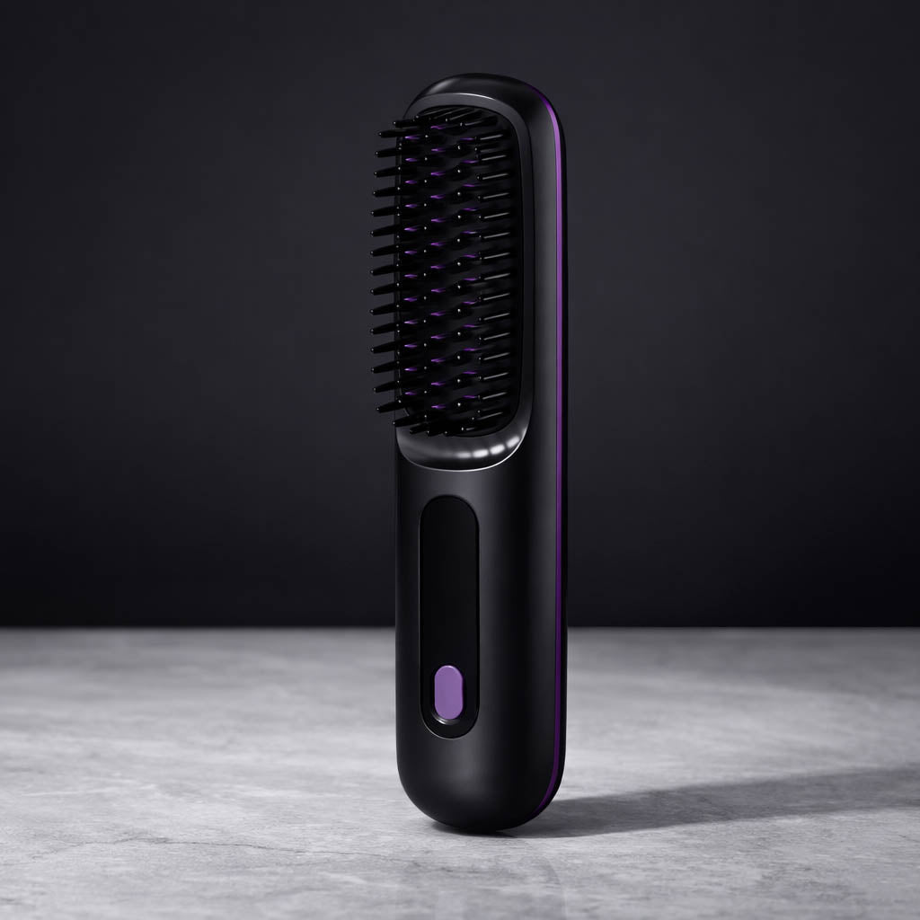 Glide Pro - Cordless Hair Straightener Comb with Smart Temperature Control