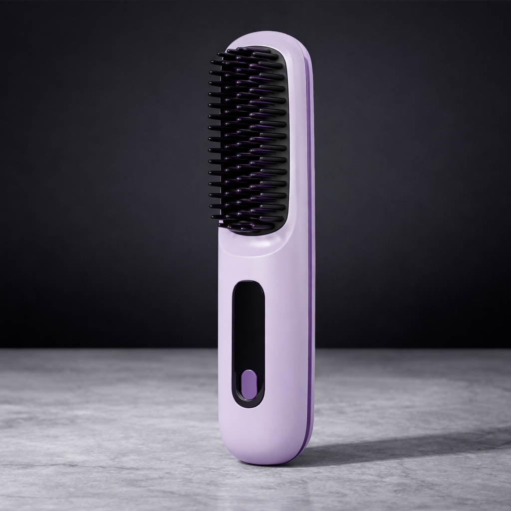 Glide Pro - Cordless Hair Straightener Comb with Smart Temperature Control